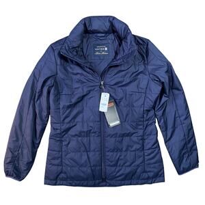 Brooks Brothers x United Airlines Thermore Insulated Puffer Jacket Sz S Blue NWT